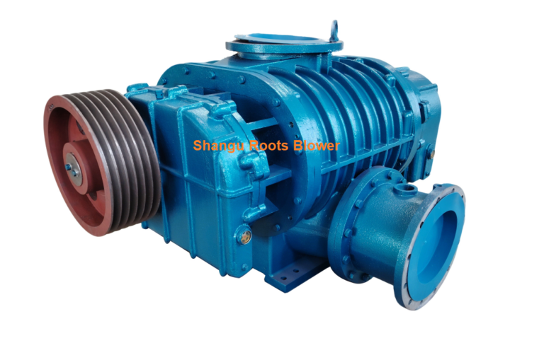 Biogas blower